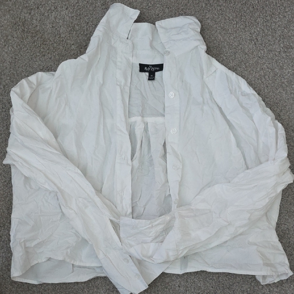 White Button-Up Shirt